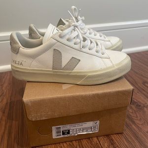 VEJA Campo White-Neutral Sneakers